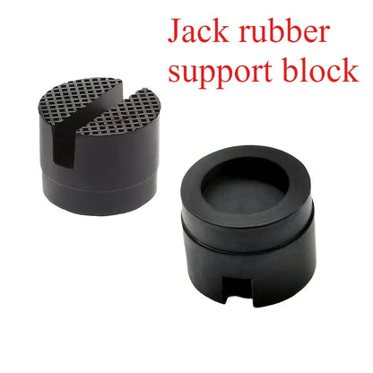 1PC Car Jack Rubber Pad Support Block Lift Adapter Protector Anti Slip Universal Auto Repair Tool jack