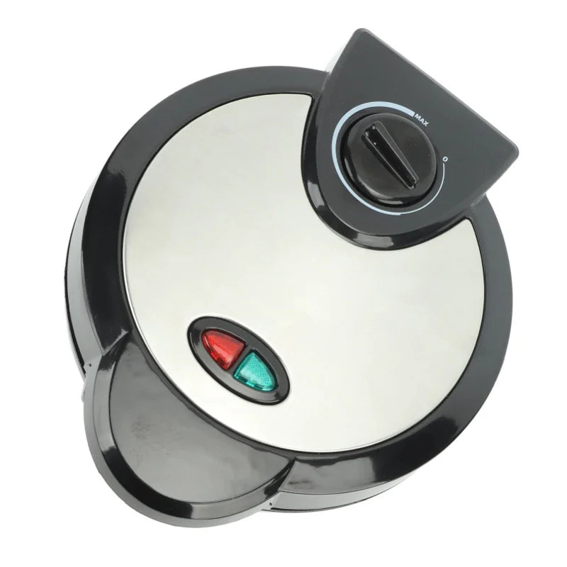 Waffle Maker Multifunctional Food Grade Safe Prevents Stick Round Waffle Maker Machine With Temperature Control