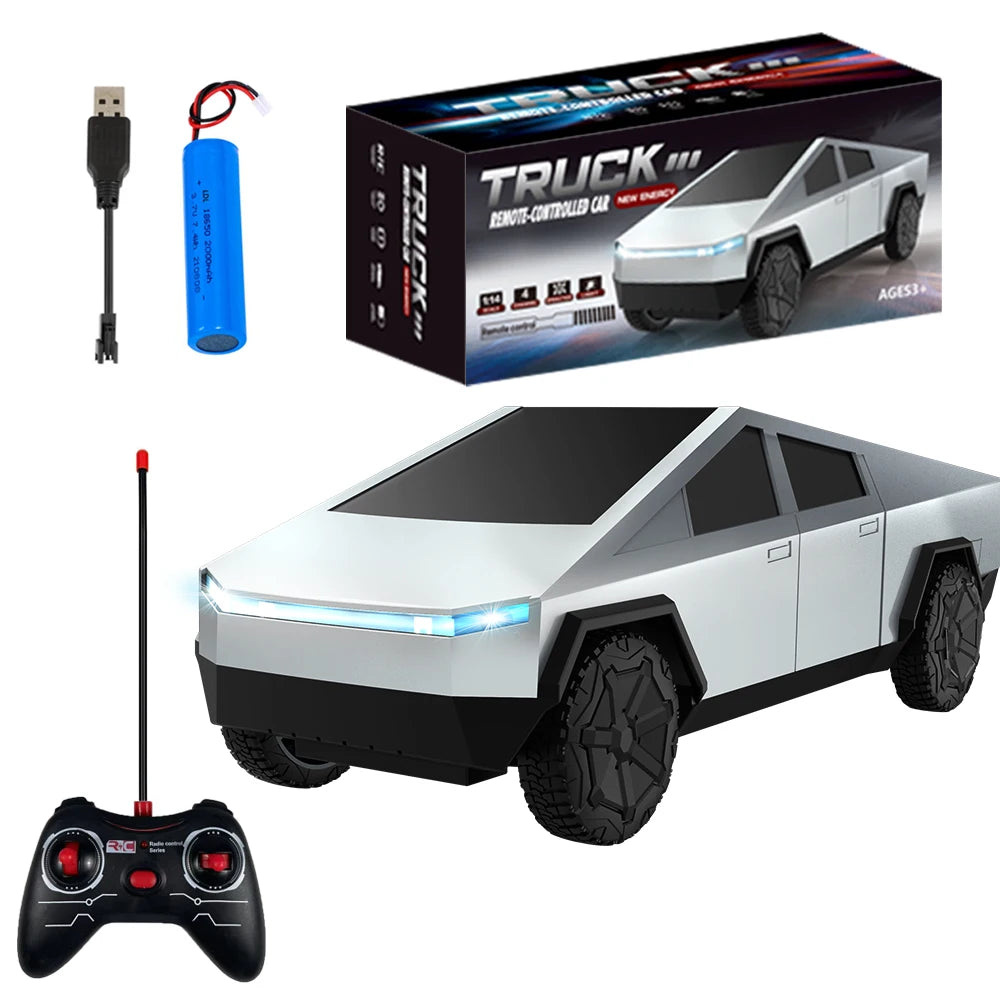 Cyber Pickup Electric Remote Control Teslainger Car Racing Toy Car Electric Charger Sports Car Children's Boy Model