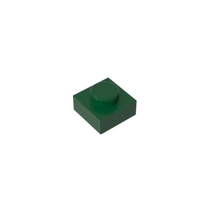 100g/588Pcs 3024 1x1 Brick Moc Short 1-Hole Color Spare Parts Compatible with Brick DIY Children's Toy Assembly Gift Box