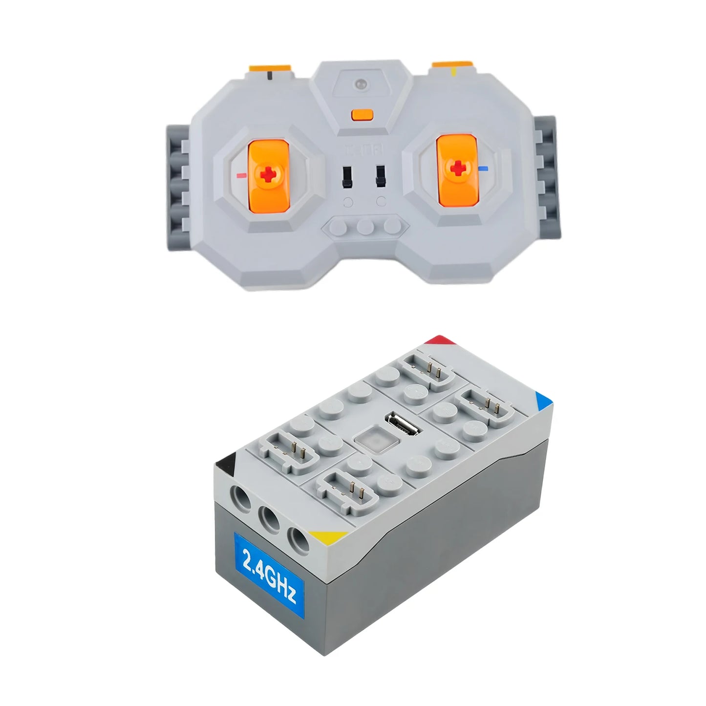 CaDA Technical Motor Parts Upgrade Servo Motor Building Blocks Car Model Power Mechanical Compatible with Legoeds