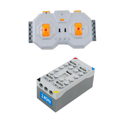 CaDA Technical Motor Parts Upgrade Servo Motor Building Blocks Car Model Power Mechanical Compatible with Legoeds