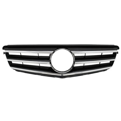 XVIP Front Bumper Grille Hood Grille For Mercedes Benz C W204 C43 2008-2014 C180 C200 C250 C300 AMG GTR Diamond Style Grille