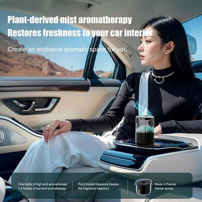 Car Aromatherapy Cloud Mist Machine Automatic Spray Premium Car Perfume Long-Lasting Fragrance High-End Vehicle Aromatherapy