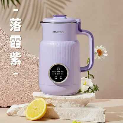 220V Daewoo Wall Breaking Machine Household Full-automatic Small Soybean Milk  Quiet Bin Cooking Machine Soy Milk Maker BDC