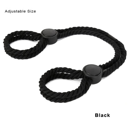 Bondage Women Bdsm Set Cotton Rope Handcuffs Erotic Restraints Rope Double-Layer Hand Clapper Blindfold Sex Toys For Couples Kit