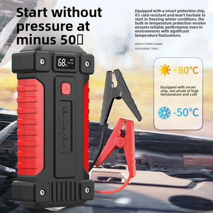 SUKIN Car Battery Starter with Safety Lithium Battery Equipped with Light and USB Port.Booster Jump Starter for Motorcycle/truck