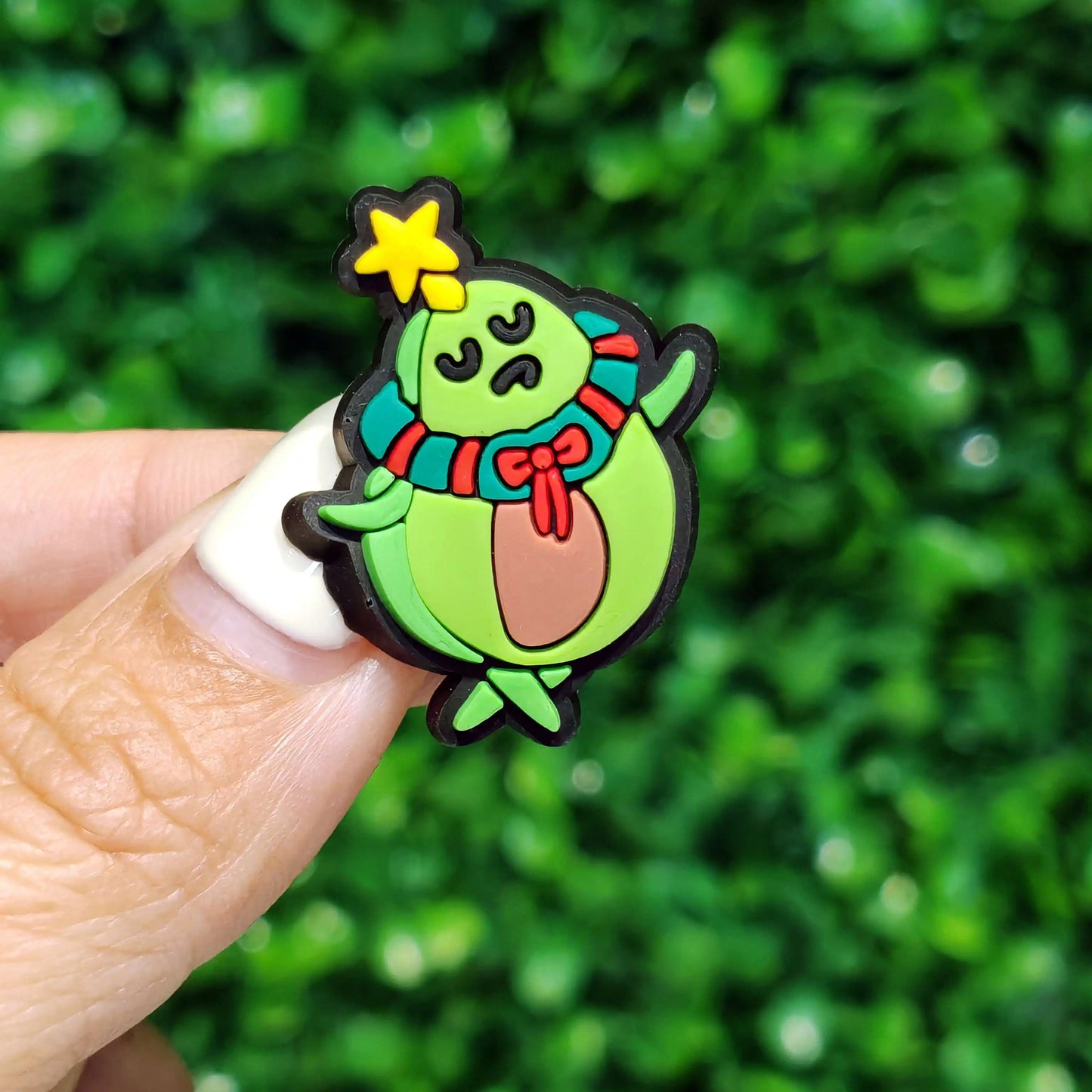 New 1-100pcs Cartoon Fruit Avocado Mom Love Guitar PVC Shoe Charms Accessories Hole Slippers Decorations Kids Birthday Present