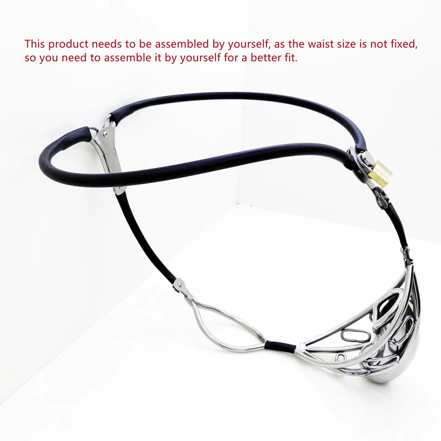 Stainless Steel Chastity Belt Device for Man with Poop Hole Cock Cage Penis Rings Adult Games Sexy Toys for Man Pants Underwear