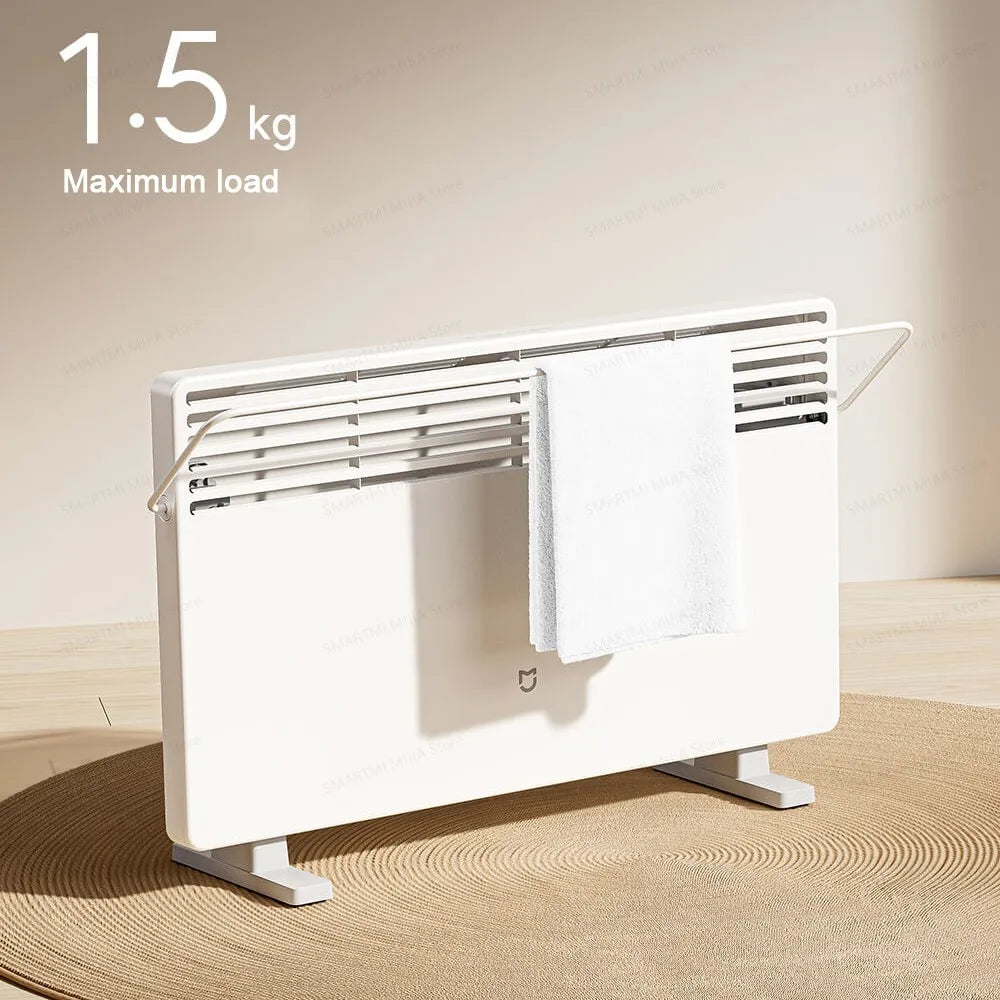 MIJIA Electric Heaters 2nd Thermostat Version,Multiple Safety Feature,2200W Power,3 Heat Settings,CN Version With Adapter