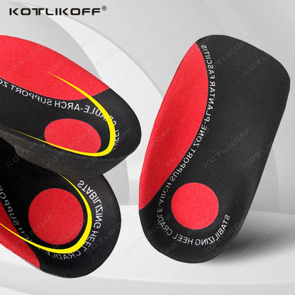 3/4 Flat Feet Insole Severe Orthotic Arch Support Insert Orthopedic Shoes Sole Pads Heel Pain Plantar Fasciitis Men Woman Unisex