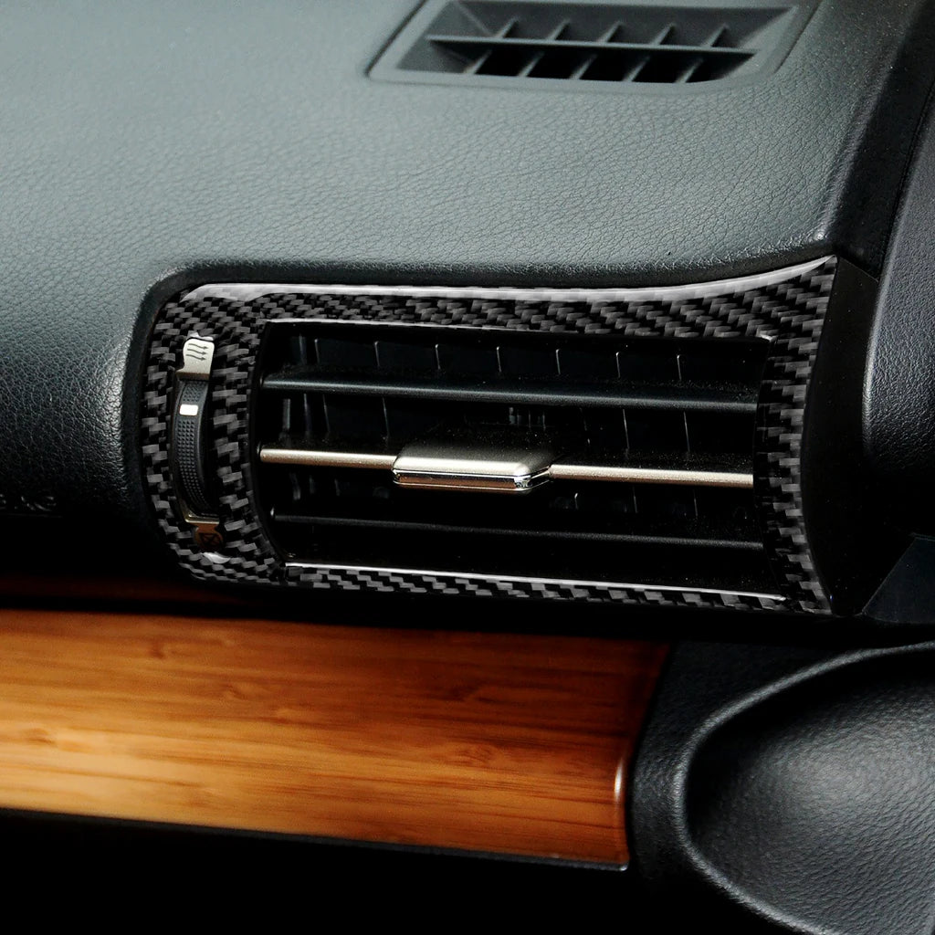 For Lexus IS250 IS350 300H 2013-2019 Carbon Fiber Gear Shift Air Outlet CD AC Window Lift Set Car Interior Accessories Sticker