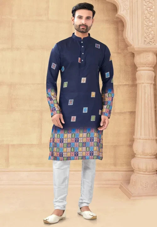 2026 Version Of Middle Eastern Style Muslim Robe Personality Bronzed Mid-length Long-sleeved Shirt Muslim Arabic Dress Men