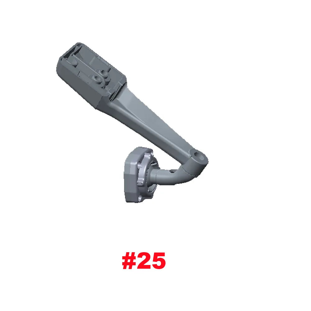 HGDO Interior Rear View Mirror Arm Bracket for Toyota Universal  Inside Mirror Mount Stem for Dash Cam DVR Video Recorder