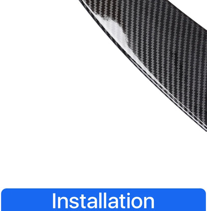 Rear Trunk Spoiler Bumper Lip For BMW 4 Series F32 F33 F36 Carbon Fiber PSM M4 MP Style Wing Tail Kit 2014-2020 Gloss Black