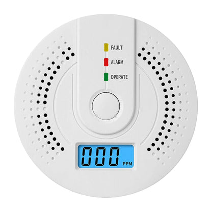 Digital Carbon Monoxide Detector Sound Warning Battery Powered CO Gas Monitor Alarm Detector Portable CO Detector Home Use