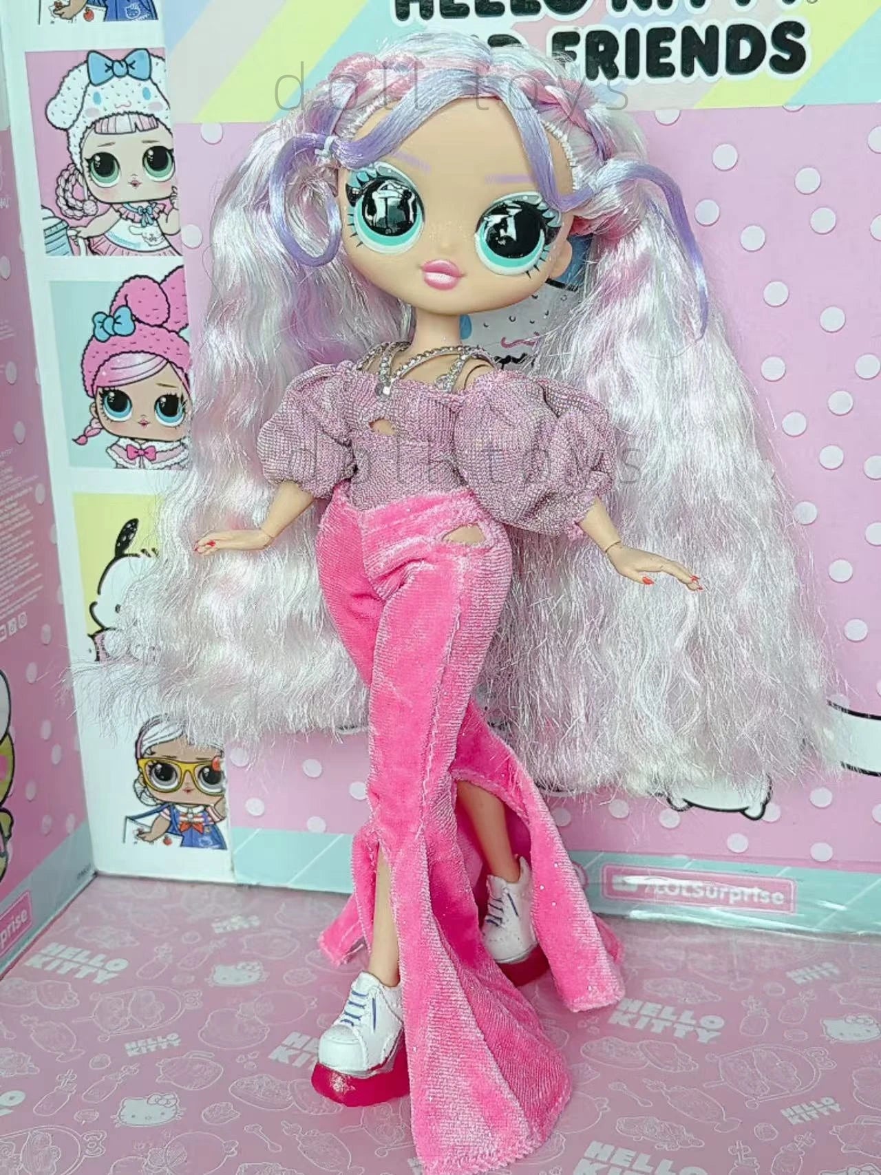 LOL Doll 25cm Extra Large Sister OMG Fashion Doll Little Brother Joint Removable Dress DIY Stylist No Packaging Box