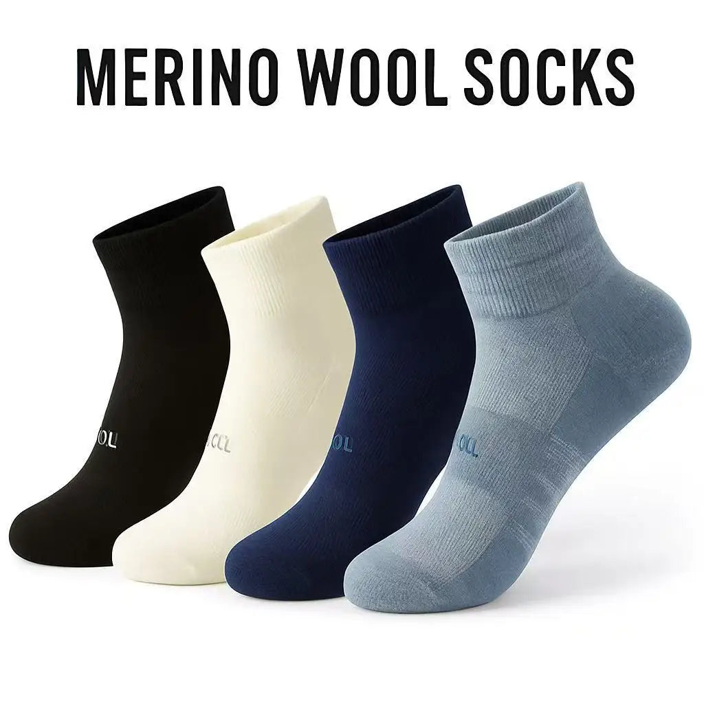 Unisex Merino Wool Socks Breathable Low Cut Sock 70% Merino wool Moisture Wicking Ankle Height for Men And Women