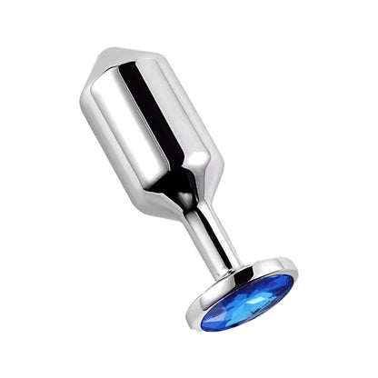 Metal Anal Beads Butt Plug Set Small Medium Large Anal Plug Silicone Base Wearable Sex Toy For Man Woman