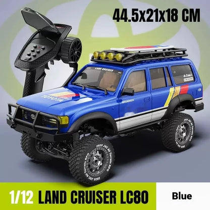 JXC 1/12 Full Scale Lc80 Rc Crawler Cruiser Remote Control Off Road Climbing Car With Light System For Hobby Users