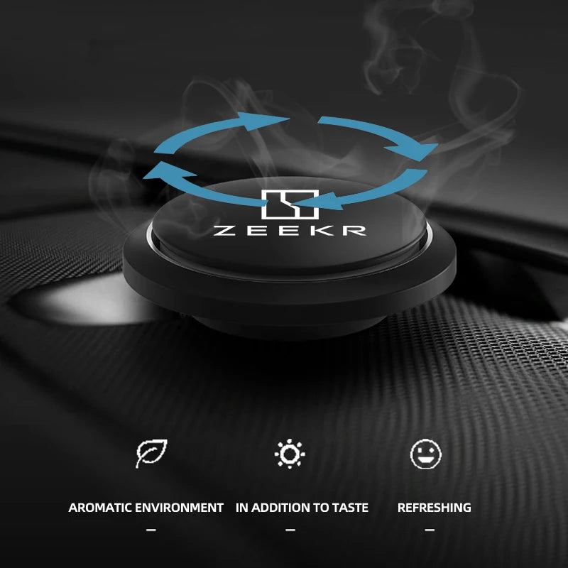 Car acesssories for ZEEKR 001 007 009 X 2021 2022 2023 2024, Car air fresheners solid perfume customized logo