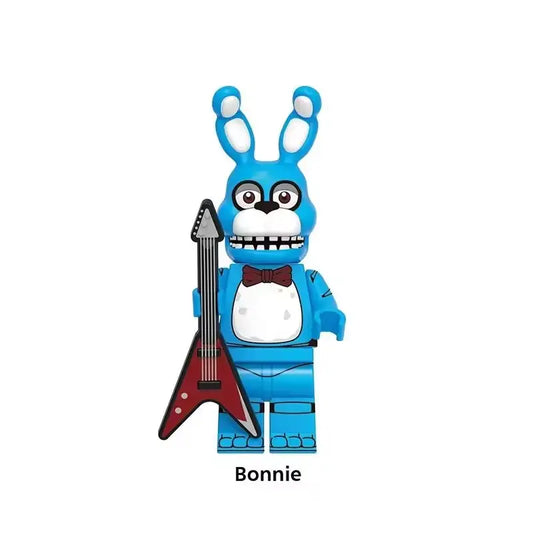 NEW FNAF Nights Game Figure Mini Figures Building BlocksSkeleton Thriller Toys gift kids toys mould king