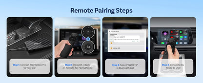 Ottocast Play2video Pro AI Box Wireless Carplay Android Auto Adapter Netflix Dongle Video Playback 1080p Screen Mirror for Cars