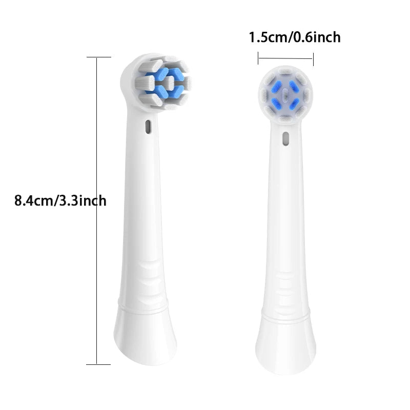 8pcs Replacement Toothbrush Heads Compatible with Oral-B iO Electric Toothbrush, for Oral B iO 10|6|7|9|8|5|4|3 Series Toothburh