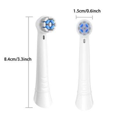 8pcs Replacement Toothbrush Heads Compatible with Oral-B iO Electric Toothbrush, for Oral B iO 10|6|7|9|8|5|4|3 Series Toothburh