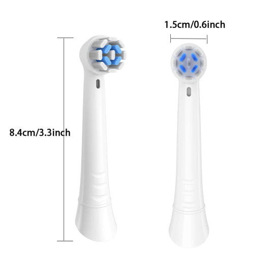 8pcs Replacement Toothbrush Heads Compatible with Oral-B iO Electric Toothbrush, for Oral B iO 10|6|7|9|8|5|4|3 Series Toothburh