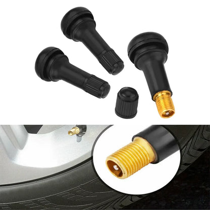 4/8/50/100PCS TR413 TR414 Vacuum Tire Rubber Valve Core Tubeless Tire Valve Core Automotive Tire Valve Valve Automotive Parts