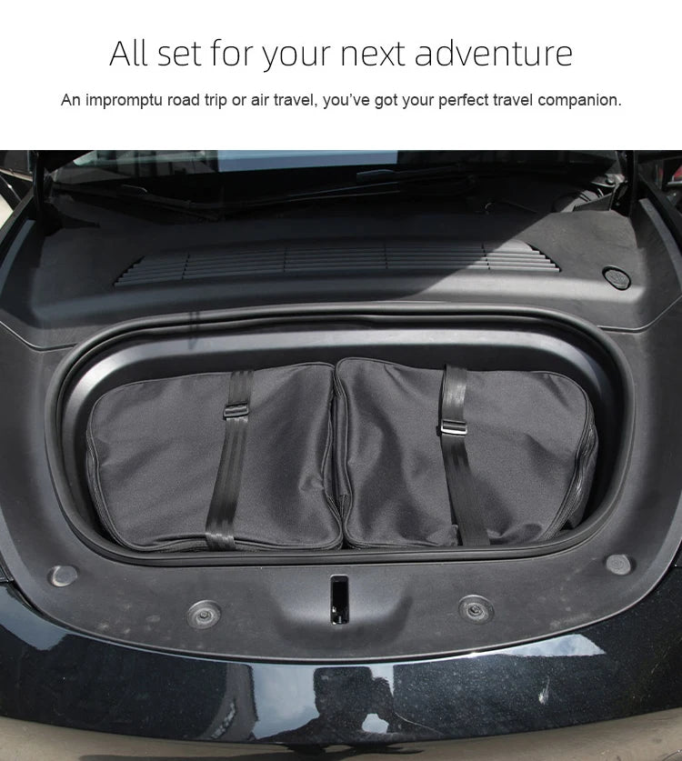 For Tesl Model 3 Y YL Juniper Highland 2025-2020 2026 Frunk Cooler Organizer Insulation Bag Front Trunk Storage Outdoor