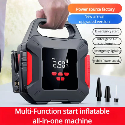 2026 3000A Powerful Car Jump Starter Portable Power Bank Booster Auto Starting Device Emergency Start