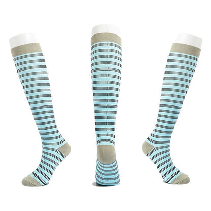 S-XXL Compression Socks Compression Socks for Varicose Vein Calf Riding Socks Stretch Open Toe Knee Socks