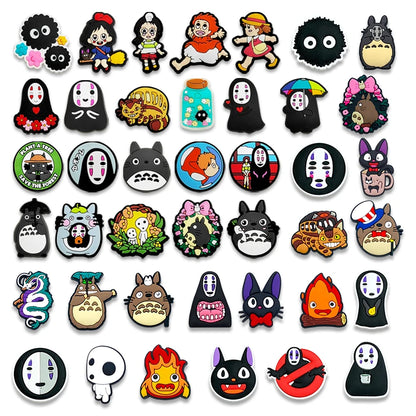 Japanese Cute Beast High-Quality Shoes Charms DIY PVC Shoe bag Accessories For Wristband Pendant Decoration Xmas Gifts