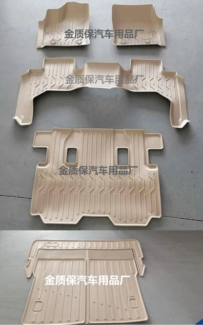 Use for Toyota Land Cruiser LC300 car carpet LC300 floor foot Mats Full Set Fit For LC300 waterproof floor mat LC300 floor mats