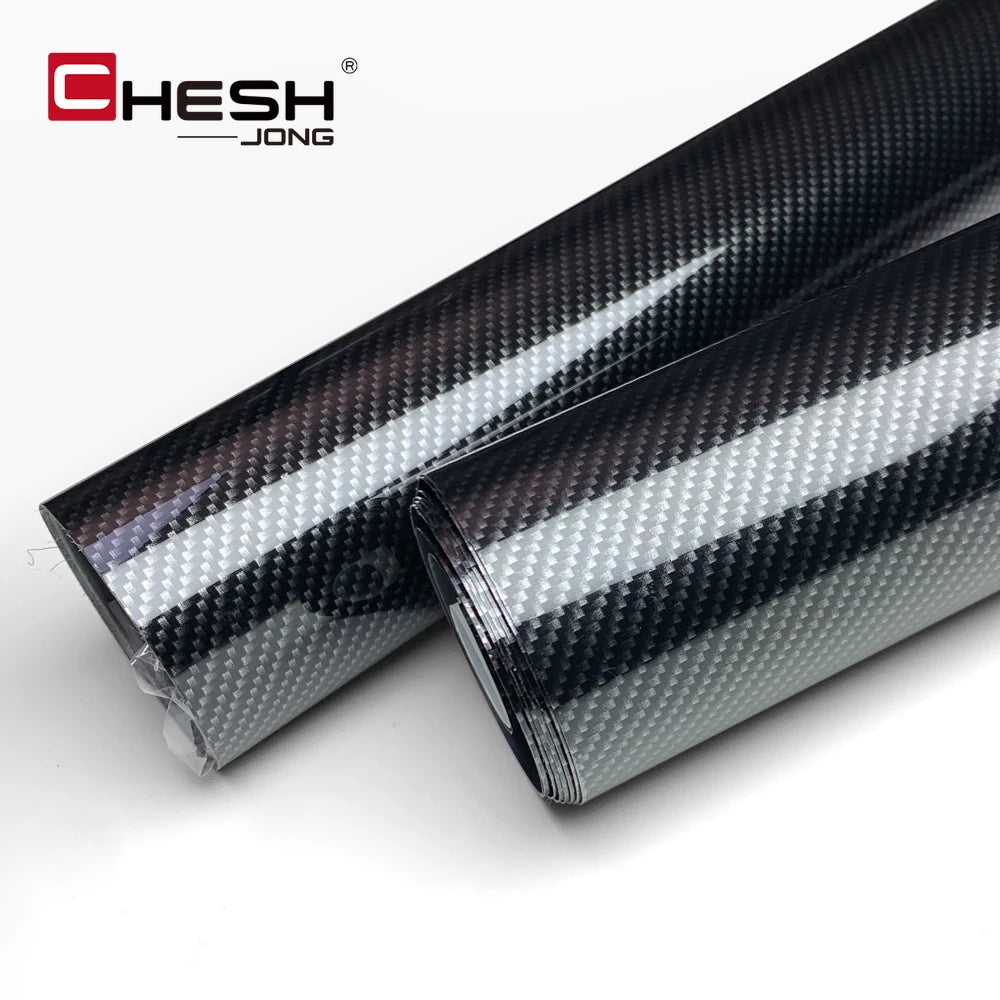 145cmx200cm Carbon Fiber Vinyl Film Car Styling Wrapping Sheet Roll Film Automobiles DIY for Car Hood Roof Stickers Accessories