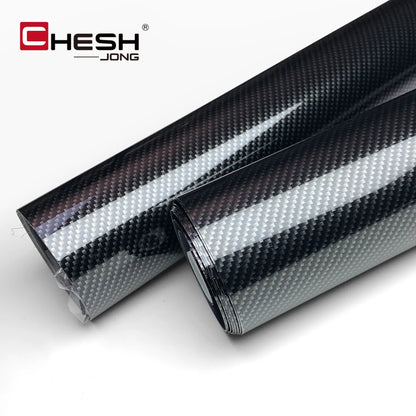145cmx200cm Carbon Fiber Vinyl Film Car Styling Wrapping Sheet Roll Film Automobiles DIY for Car Hood Roof Stickers Accessories