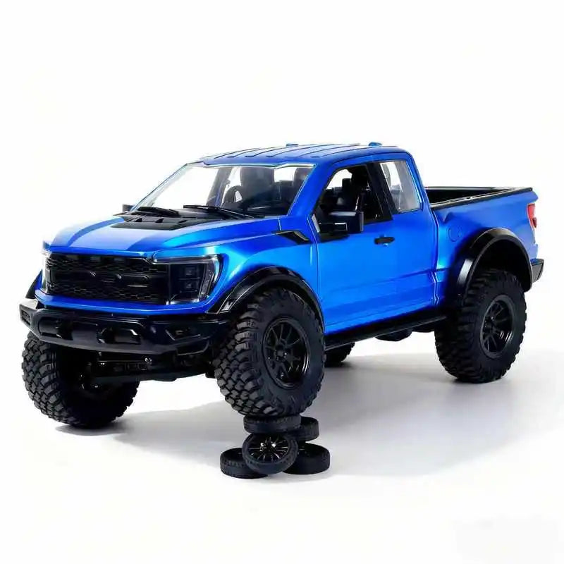 HX New F-150 Raptor 1:12 Large Scale 4WD Off-Road Vehicle Pickup Truck Remote Control Model Car RC Climbing Car Toy F150 Raptor