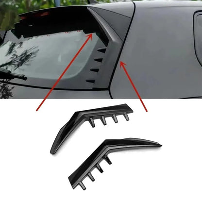 VTO For Iem For Rear window side spoiler body kit trim wing duck splitter Volkswagen Golf 8 MK8 GTI GTD TSI TD Pro GTI Rline 202