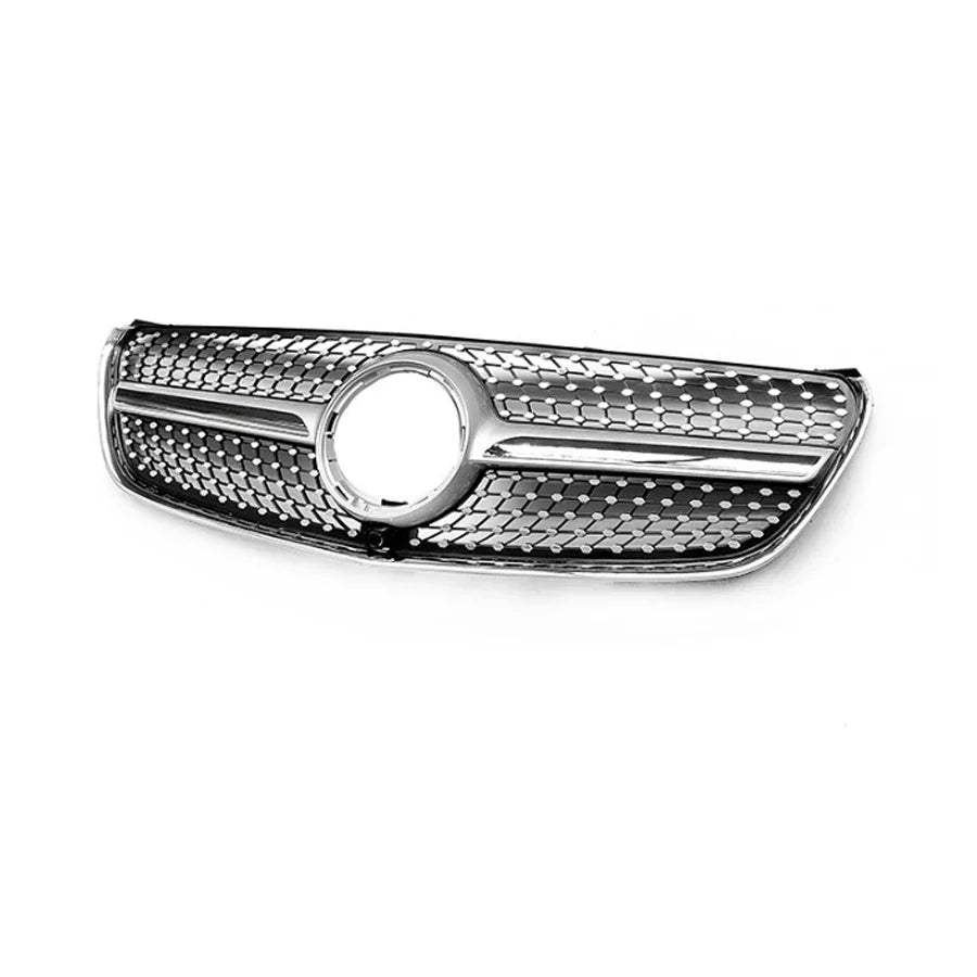 For Mercedes-Benz V-Class W447 V260 V250 2016 To 2020 Front Grille Bumper Racing Diamond Grill Tuning Accessories Body Kits