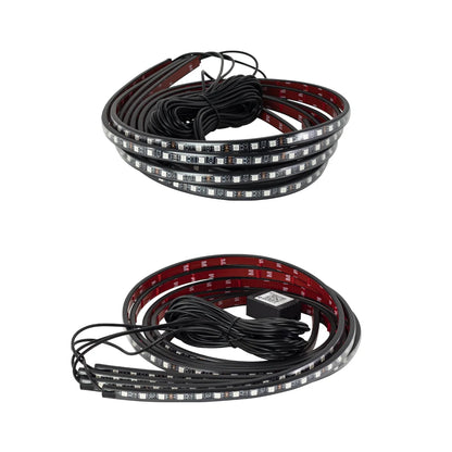 Car Charssis Flexible LED Strip Light LED Underbody APP Control RGB Neon Decorative Lamp For Honda Hyundai Kia Mercedes Benz VW