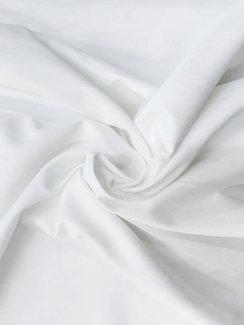 Parc Fee Casual Loose White Women Dress 2025 Elegant U-Neck Long Sleeve Floor-Length Dresses Simple Oversize Solid Female Dress