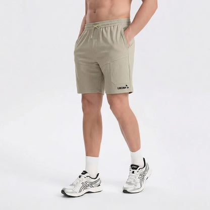 LUCEN New 2026 High-Quality Men's Summer Sports Breathable Shorts Fashionable Beach Leisure Shorts Fitness Running Shorts Tops