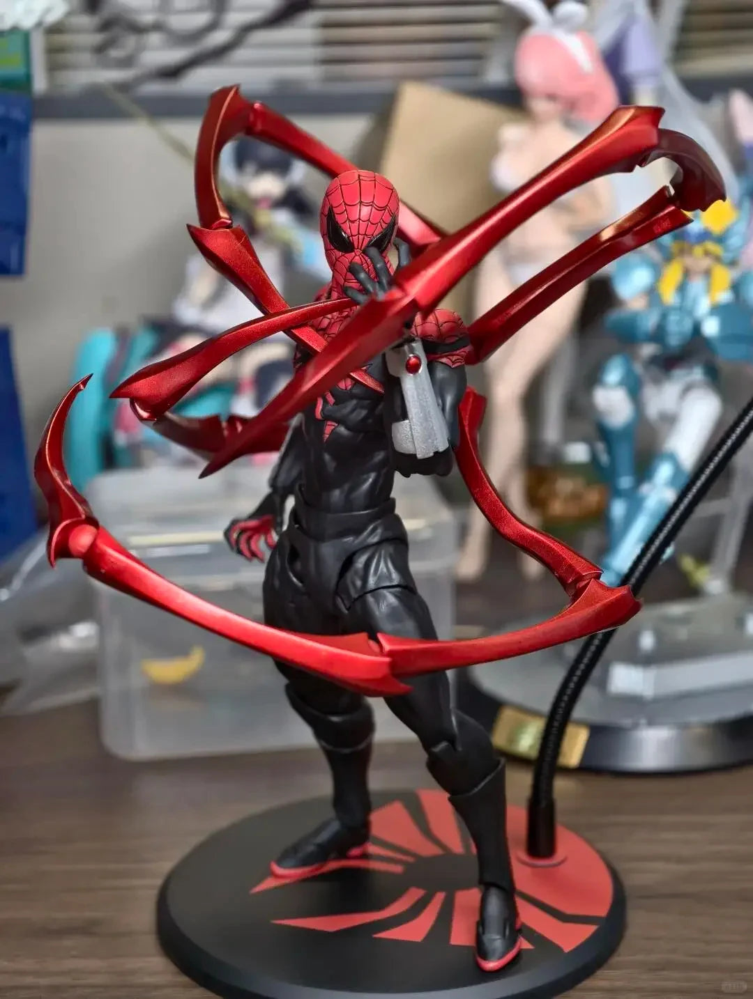 Mess Toys Superior Spider Man Neighbor  Anime Action Figure  Collect Models Boys Toys Ornament Birthday gift
