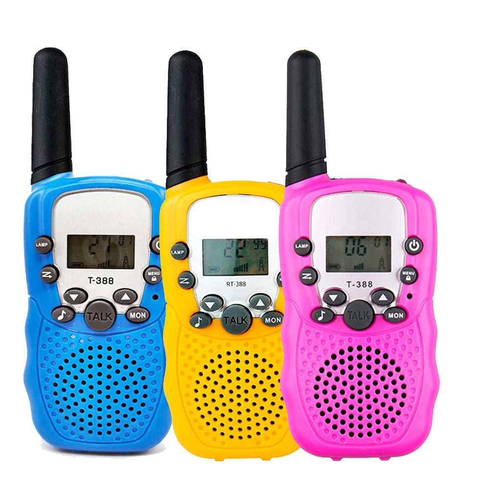 3KM Kids Walkie Talkies, Easter Basket Stuffers & Gifts for Kids, Toys for Boys and Girls Ages 3-12(Batteries Not Included)