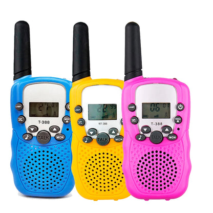 3KM Kids Walkie Talkies, Easter Basket Stuffers & Gifts for Kids, Toys for Boys and Girls Ages 3-12(Batteries Not Included)