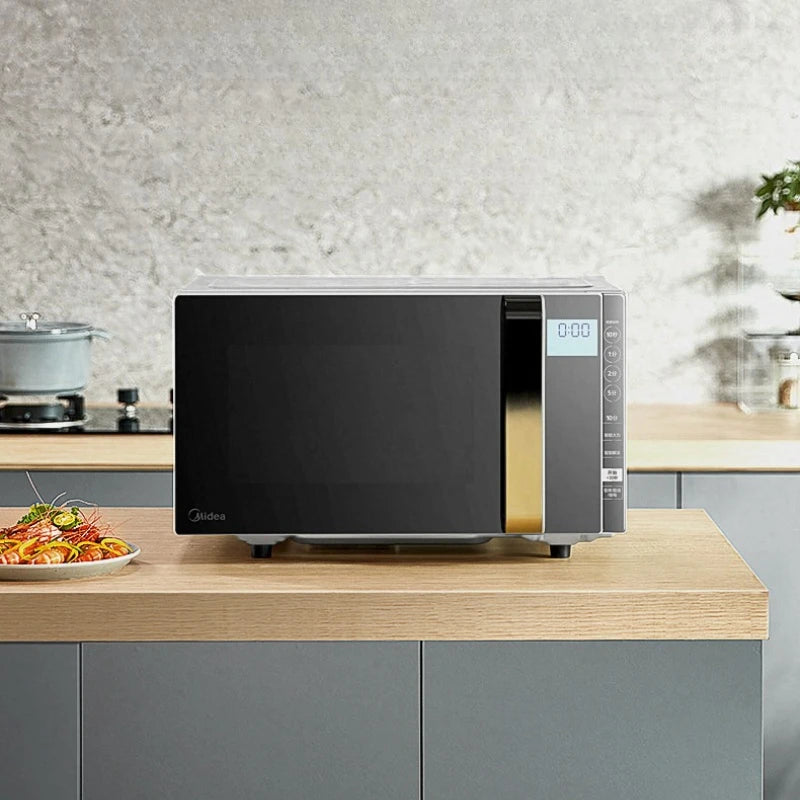 Flatbed Inverter Microwave Oven, Compact Home Use, Microwave & Grill Combo, Steam Oven, 1st Class Energy Efficiency, Model 233A