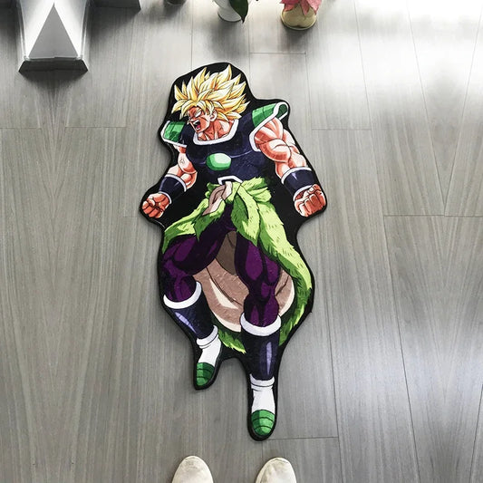 CUSTOM Anime Mats  Dragon Ball Design Manga Indoor Decorative Rugs Non-slip Floor Mats Children's Room Carpets and Toys