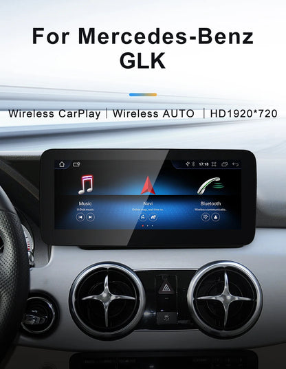 STWEI 2024 New Car Multimedia Wireless Android AUTO CarPlay 10.25inch 12.3inch Screen For Mercedes Benz GLK X204 2010 2013 2015